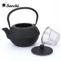 Kettle set with Stainless Steel Infuser Cast Iron Teapot set